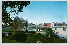 c1950s Water View Motel Exterior Antietam Creek Haggerstown Maryland MD Postcard picture