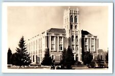 Stockton California CA Postcard RPPC Photo College Of The Pacific Building c1940 picture