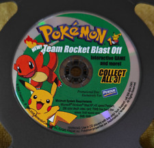 Pokemon Perdue  Team Rocket Blast Off 2006 Mini Game CD Rare picture