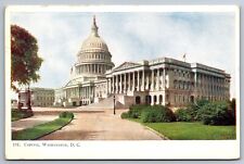 Capitol Washington D. C. white border Postcard picture