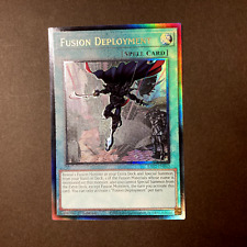 Fusion Deployment, Ultimate Rare, RA02-EN065 Rarity Collection 2, Yugioh picture
