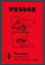 WB0SOK Ron Jones Mantorville MN QSL postcard 1979 picture
