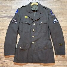 Vintage 40s USA Army Military WWII Original  Jacket Patches 38R picture