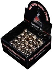 Display Box For 9mm Silver Punch Cutter On Key Chain, 24 Punch Cutters, Gold picture
