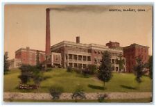 c1940 Hospital Exterior Building Danbury Connecticut CT Vintage Antique Postcard picture