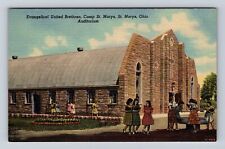 St Mary's OH-Ohio, Evangelical United Brethren, Camp St Mary's, Vintage Postcard picture