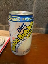 Diet Hubba Bubba Soda Can Rare Bottom Opened Empty (Make an offer) picture