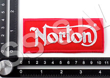 NORTON EMBROIDERED PATCH IRON/SEW ON 4