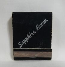 Vintage Sapphire Room Restaurant Lounge Matchbook Jackson Heights NY Advertising picture