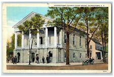 1938 Exterior Georgetown County Court House Georgetown South Carolina Postcard picture