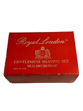 Vintage Royal London Gentlemans Shaving Set Style No R176 picture