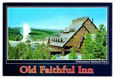 Old Faithful Inn Yellowstone National Park Unused Vintage 4x6 Postcard EB312 c picture