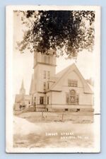 RPPC 1915. DENISON, IOWA. SWEET STREET CHURCH. POSTCARD RR19 picture