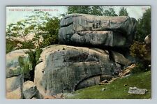Gettysburg PA, The Devils Den, Pennsylvania Vintage Postcard picture