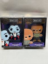 Funko POP Pin: Universal Monsters - Dracula #06 The Wolf Man #08 (2pc Set) NEW picture