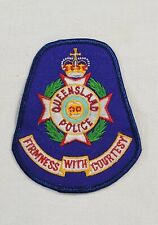 QUEENSLAND AUSTRALIA AUSTRALIAN FIRMNESS WITH COURTESY POLICE SHOULDER PATCH picture