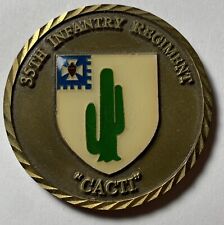35th Infantry Regt CACTI 25th Infantry Division TROPIC LIGHTNING Challenge Coin picture