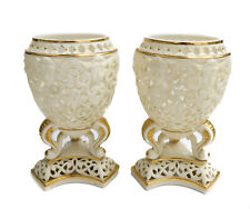 Royal China Works (Grainger of Worcester) Reticulated Potpurri Vases or Bowls picture