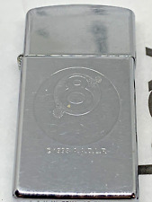 Zippo Slim 1996 AADLP Lighter- Eight Ball Polished Chrome picture