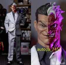 Batman Two Face Action Figure New MS013 1/6 Model Double Heads Collection Gifts picture