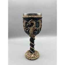 Renaissance Fair Medieval Dragon Wine Drinking Goblet D&D Game of Thrones Style picture