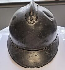 WWI Original Italian M1915 Adrian Helmet with Original Green Paint French Made picture
