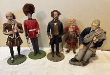 Rare Antique British Hand Made Shakespeare, Dickens,Beefeater,Scott, Grenadier picture