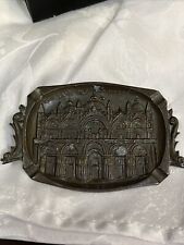 ma23- venezia chiesa di s marco vintage metal ashtray  picture
