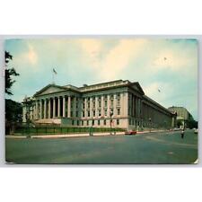Postcard Washington D.C. Treasury Building Pennsylvania Avenue picture
