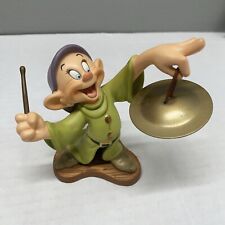 WDCC Disney Snow White Dwarf Dopey With Cymbal Figurine 5” Classics Collection * picture