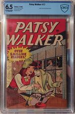 Patsy Walker #17  CBCS FN+ 6.5  badly undergraded  gorgeous copy  1948 Timely picture