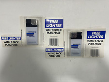 Two Vantage Ultra Lights Scripto Cigarette Lighters New in Original Package picture