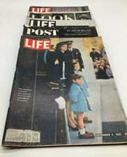Kennedy Issue Vintage Magazines Look, Life, and Post Magazines, 1963/1964 MCM picture