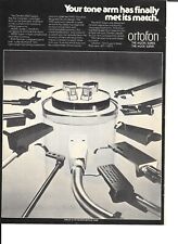 Vintage Ortofon M20 Cartridges ad - High Fidelity 04/1978 picture