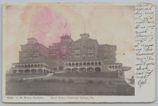 Postcard Hotel Rider Cambridge Springs Pennsylvania Posted 1910 picture