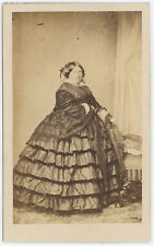 CDV circa 1860. Louise-Marie Thérèse of France, Duchess of Parma. picture