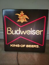 Vintage Budweiser Electric Light Up Sign KCS Industries 005-040  picture