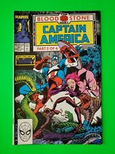 Captain America #361 - Bloodstone Hunt Pt 5 - Marvel Comics 1989 picture