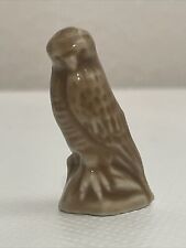 Wade England Whimsies Peregrine Falcon Red Rose Tea Whimsy Figurine Endangered picture