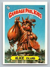 1986 Topps - Alice Island - Garbage Pail Kids - Series 3 - Stickers - #113a picture