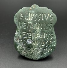 Antique Near Eastern Bactrian Greek Roman Aventurine Jade Stone Intaglio Pendant picture