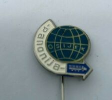 Vintage Osijek Croatia Panonija Stick Pin Souvenir Collectible Globe picture