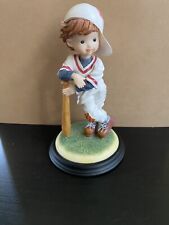 Anri Sarah Kay Limited Edition Resin Figurine “Batter up” #373 picture