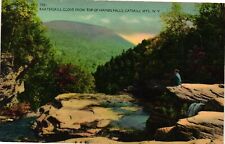 Vintage Postcard- 735. Kaaterskill Cove. Catskill Mts, NY. Posted 1945 picture