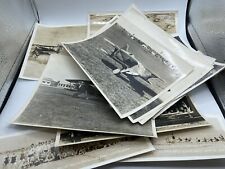 26 Vintage Aircraft & Military Photo Lot Early 1900's, 1920's, 1930's and Later picture