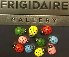 3D Ladybug Fridge Magnet Lot Handcraft 👻🧲 (10) Pc Mini Style picture