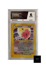 Pokemon Clefable #7/165 Ace Graded EX-MT 6 2002 Expedition Reverse Foil picture