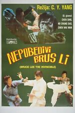 NAN YANG TANG REN JIE / BRUCE LI THE INVINCIBLE  Original exYU movie poster 1978 picture