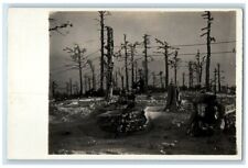 c1914-1918 WWI German Soldiers Winter Forest Scene Germany RPPC Photo Postcard picture