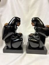 2 Native American /mother &child Wood Sculptures-A.Ramireza/homage/ picture